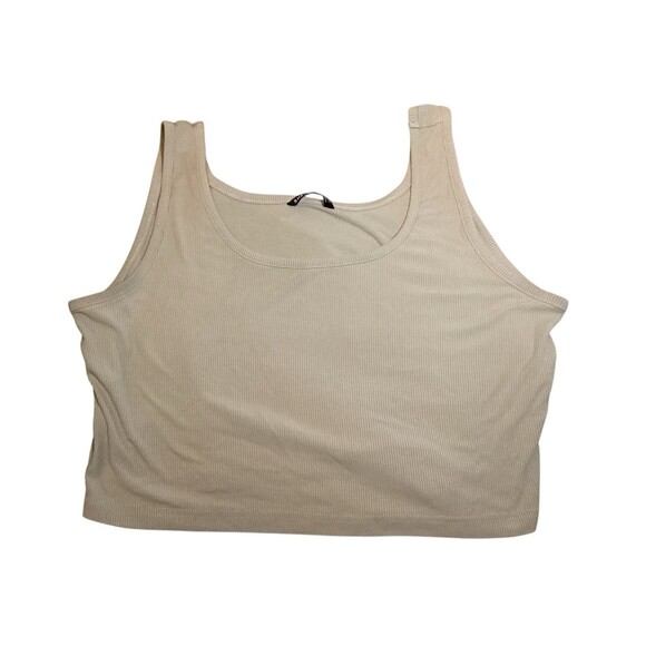 SHEIN Tops - SHEIN Ribbed Mint Women’s Crop Tank Top Size XL (US 12-14)